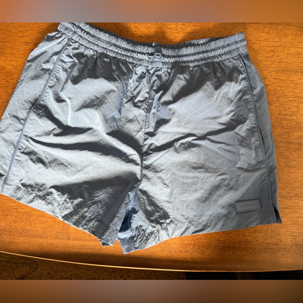 half days adam nylon short